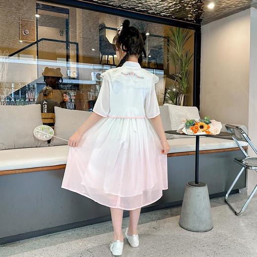 女童夏装汉服连衣裙2023新款儿童公主裙夏季古装国风洋气女孩裙子 商品图3