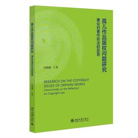 孤儿作品版权问题研究：兼论对著作权的反思 吕炳斌 北京大学出版社