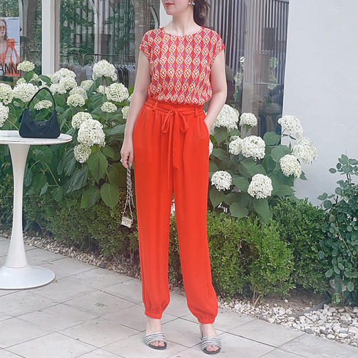 圣三利女装休闲裤SL2026255 商品图2