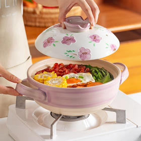 摩登主妇砂锅家用陶瓷锅耐高温煤气灶炖汤煲汤土锅汤锅煲仔饭沙锅