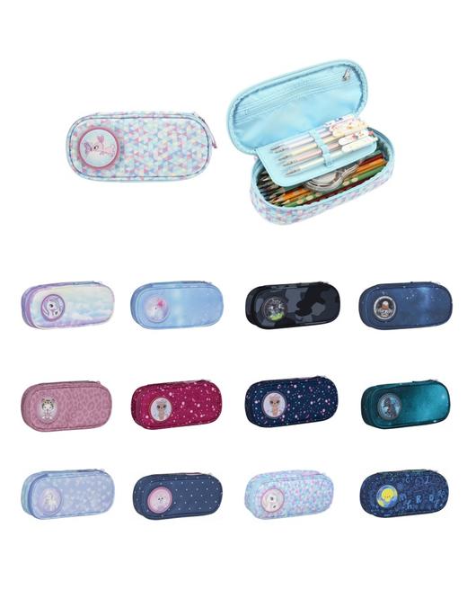 9楼大将作 Beckmann贝克曼耐脏可爱魔术贴铅笔盒 商品图0