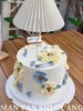 【生日蛋糕】手绘ins风小花款 商品缩略图0