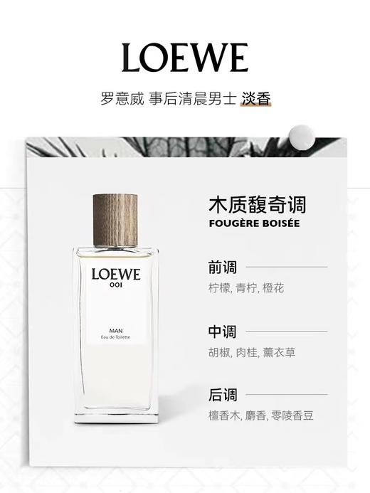 LOEWE/罗意威事后清晨男士浓香水50ML 商品图3
