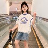 女童夏装短袖T恤2023新款洋气童装半袖女孩大童棉质儿童上衣夏季 商品缩略图0