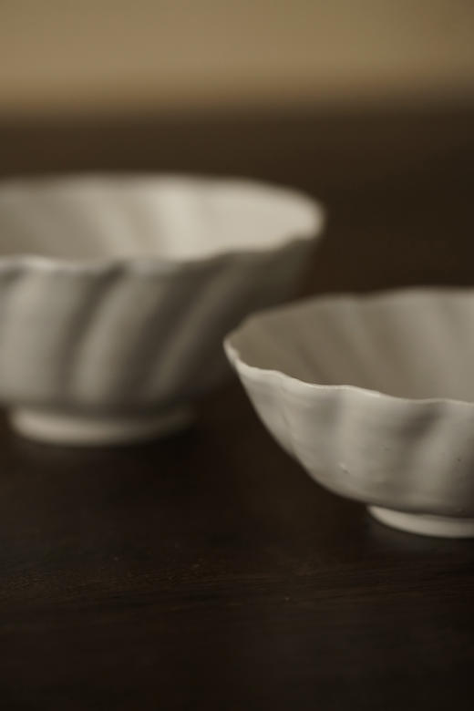 中田雄一02｜03白釉 果子型皿 商品图3