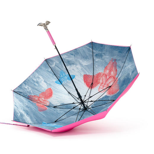 稀奇艺术《不伞》粉色遮阳晴雨两用大号雨伞折叠防紫外线商务伞 商品图8