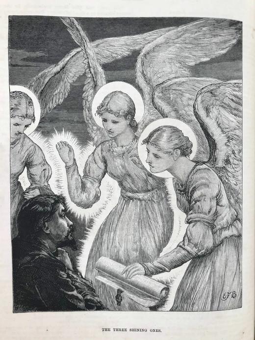 约19世纪后期 休息日画报 320幅插图 真皮精装大16开 商品图10