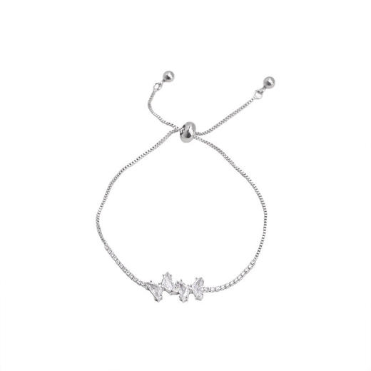 小众ins风设计轻奢蝴蝶抽拉手链女款夏季高级感精致时尚百搭手饰 商品图4