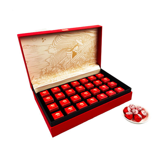 恭天下 锦羽呈祥 龙珠玫瑰毛建茶 140g 商品图5