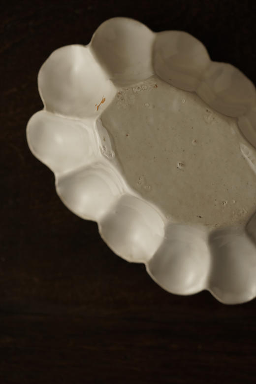 中田雄一05白釉轮花小钵十二花 商品图2