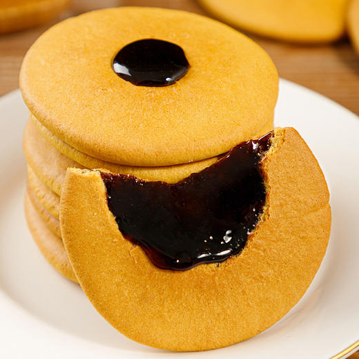 【潮汕特产！红糖肚脐饼】有着和番薯一样的绵软口感，配上咸甜适宜的红糖，让你吃上一口流连忘返。怀旧早餐饼，番薯酥脆，小零食小吃健康 商品图2