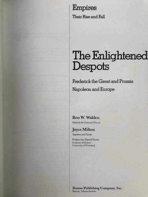 开明的专制者：腓特烈大帝与拿破仑传 数百幅插图 精装大16开 商品图2