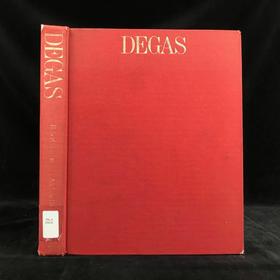 德加画集 324幅插图（121幅彩色） 精装大16开