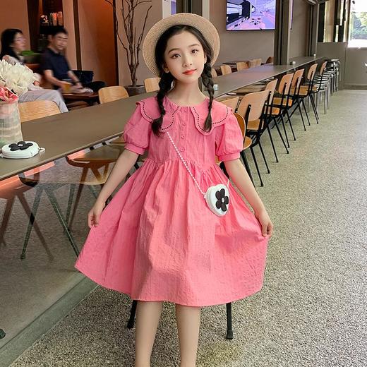 女童夏季连衣裙2023新款童装夏装女孩公主洋气女大童儿童裙子夏天 商品图1