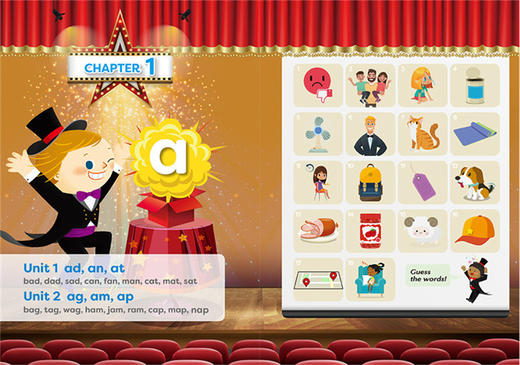 神奇的自然拼读+我家宝贝爱英文:美国家庭万用亲子英文·启蒙版 商品图1