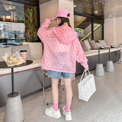 女童防晒衣夏季2023新款女大童皮肤衣儿童防紫外线夏装童装外套薄 商品图2
