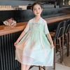 女童汉服连衣裙夏季女孩中国风古装夏襦裙超仙中大童儿童夏装裙子 商品缩略图3