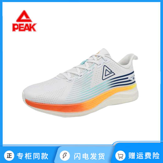 匹克2023新款男士轻逸系列科技轻便缓震休闲运动跑步鞋E233437H 商品图1