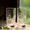 稀奇艺术《仲夏玻璃杯》水波纹杯壁家用日式水杯果汁咖啡杯 商品缩略图1
