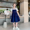 女童夏装连衣裙2023新款洋气女孩牛仔裙女大童裙子儿童夏季公主裙 商品缩略图1