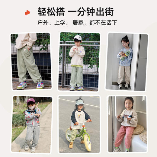 【透气不闷热】百搭徽标休闲卫裤PCK2318 商品图1