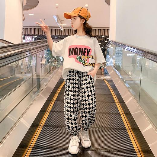 女童夏装套装2023新款童装网红洋气时髦中大童女孩儿童两件套夏季 商品图3