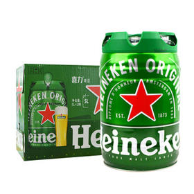 喜力啤酒（Heineken）金刚桶 5L/桶【LY】