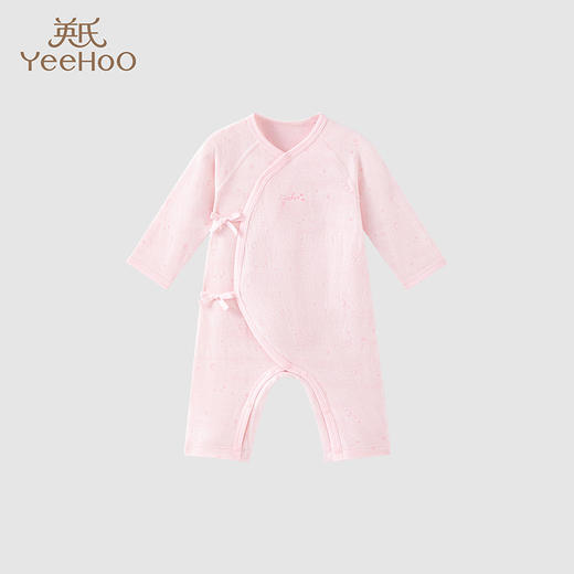 英氏新生儿衣服宝宝连体衣满月服2023新款纯棉爬服简约YLAAJ0P039A YLHAJ0P041A YLHAJ0P040A YLAAJ0P039A YLAAJ0P040A 商品图1