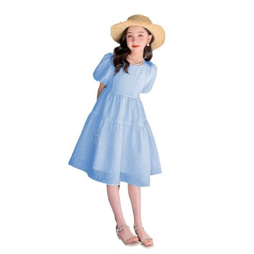 女童夏装连衣裙2023新款童装儿童洋气女孩公主裙女大童裙子夏季 商品图4