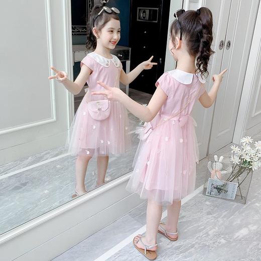 女童连衣裙夏装2023新款洋气夏季童装小女孩公主裙纱裙儿童裙子夏 商品图2