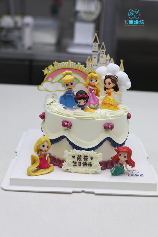 派对小公举蛋糕（白色款） 商品图0