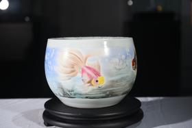 粉彩金玉满堂聚宝缸