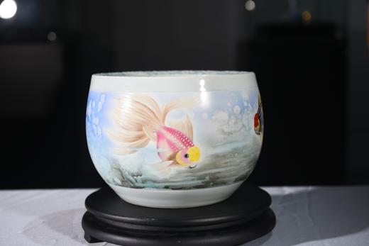 粉彩金玉满堂聚宝缸 商品图0