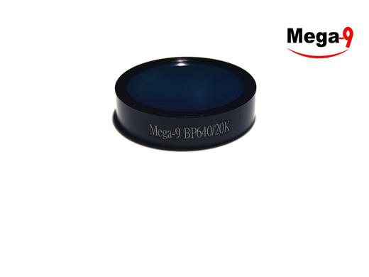 BP640/20k OD4 @200-900 T＞80% φ25.4*6带通滤光片 （带套圈） 商品图0