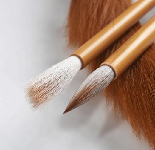 问道 丨狼羊兼毫 出锋3.0cm 中号初学书法推荐兼毫毛笔行楷欧体通用 商品图2