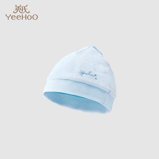 英氏婴儿帽子男女宝四季通用小月龄全棉圆胎帽YLSJJ0P012A YLSJJ0P013A 商品图0