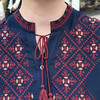 圣三利女装  民族时尚刺绣绑带衬衫SL2014179 商品缩略图4