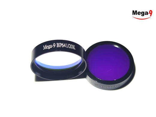 BP641/20k OD4 @200-900 T＞85% φ25.4*6带通滤光片 （带套圈） 商品图0