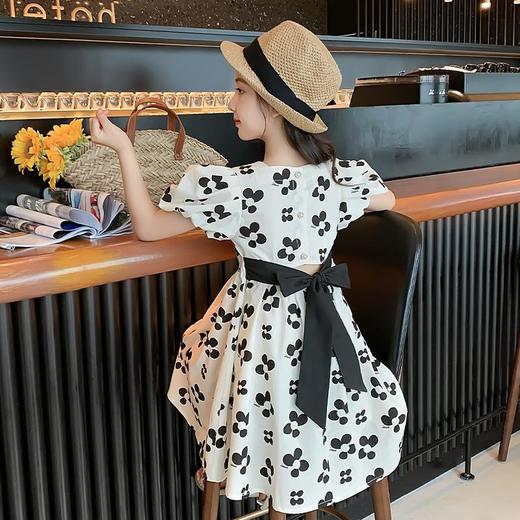 女童连衣裙夏天洋气公主裙2023新款童装女孩大童夏季纯棉儿童裙子 商品图1