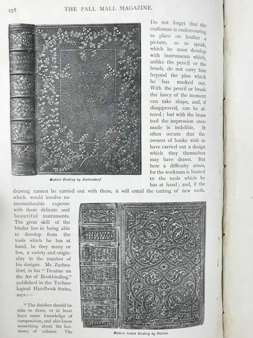 1898年1-4月 帕尔玛杂志 数百幅插图 漆布精装18开 商品图6