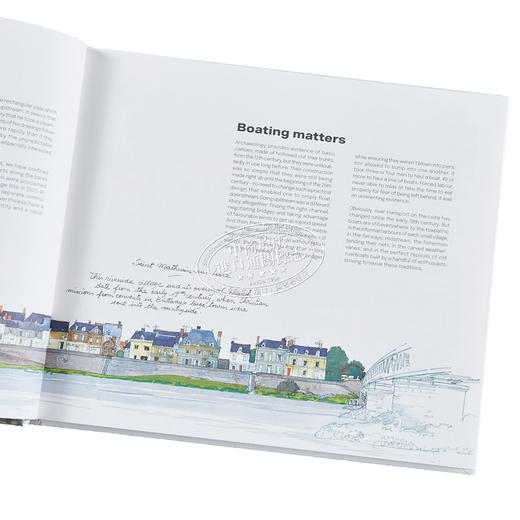 预售 【中商原版】Loire Valley sketchbook 进口艺术 卢瓦尔河谷速写本 商品图3
