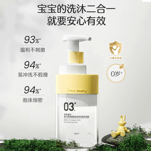 26年5月【兑换】多多爱你 婴儿洗发沐浴 二合一泡泡 商品图1