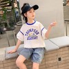 女童夏装短袖T恤2023新款洋气童装半袖女孩大童棉质儿童上衣夏季 商品缩略图1