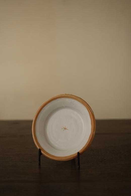 中田雄一15｜16厚手色绘皿 商品图0