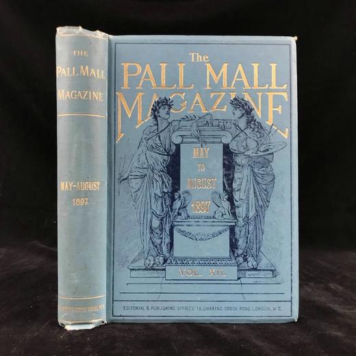 1897年5-8月 帕尔玛杂志 数百幅插图 漆布精装18开 商品图0