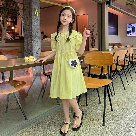 女童夏季连衣裙2023新款童装夏装女孩公主洋气女大童儿童裙子夏天 商品图2