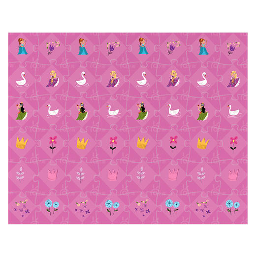 可爱公主-艺术拼图 商品图2