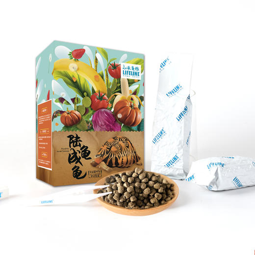 陆龟成龟粮全新升级高钙高纤维经典 商品图4
