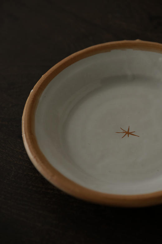 中田雄一15｜16厚手色绘皿 商品图1