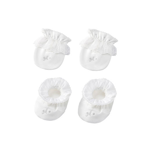 英氏婴儿手脚套男女宝宝可爱保暖YLSCJ0P001A  YLSCJ0P002A 商品图0